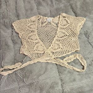 pacsun crochet top